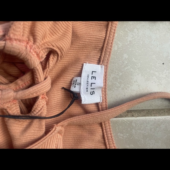 Peach bodysuit by Lei lis - Picture 5 of 5